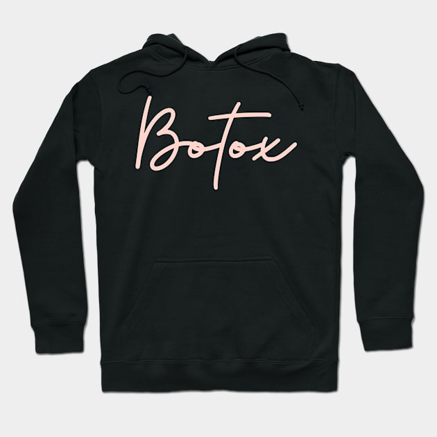 Great gift idea for Botox Dealer Lover Filler Lips Boss Babe Nurse Injector Plastic surgery Esthetician funny gift Hoodie by The Mellow Cats Studio